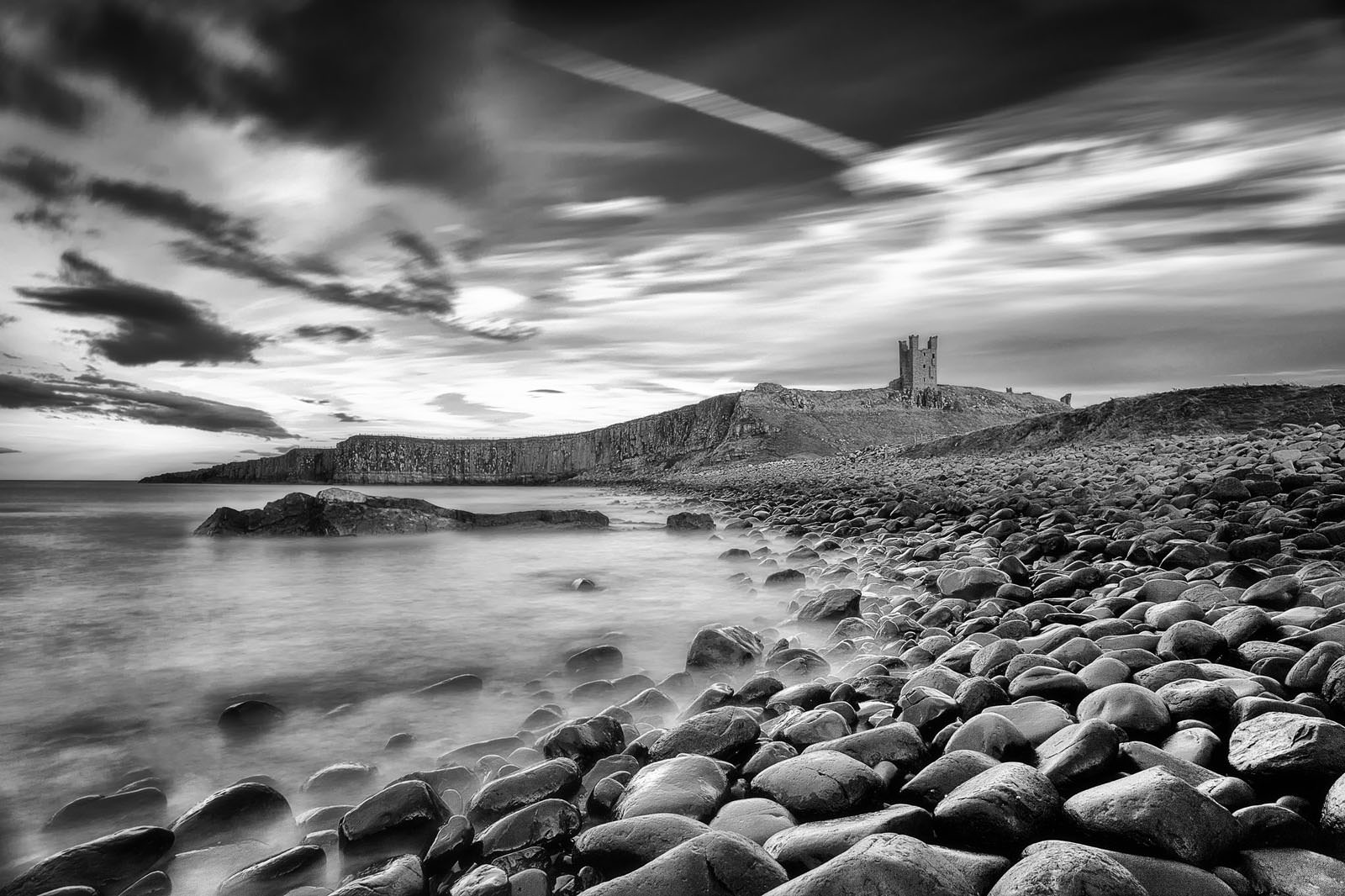 Death Rocks of Dustanburgh Castle